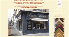 Desktop Screenshot of cadre-voyageur.com